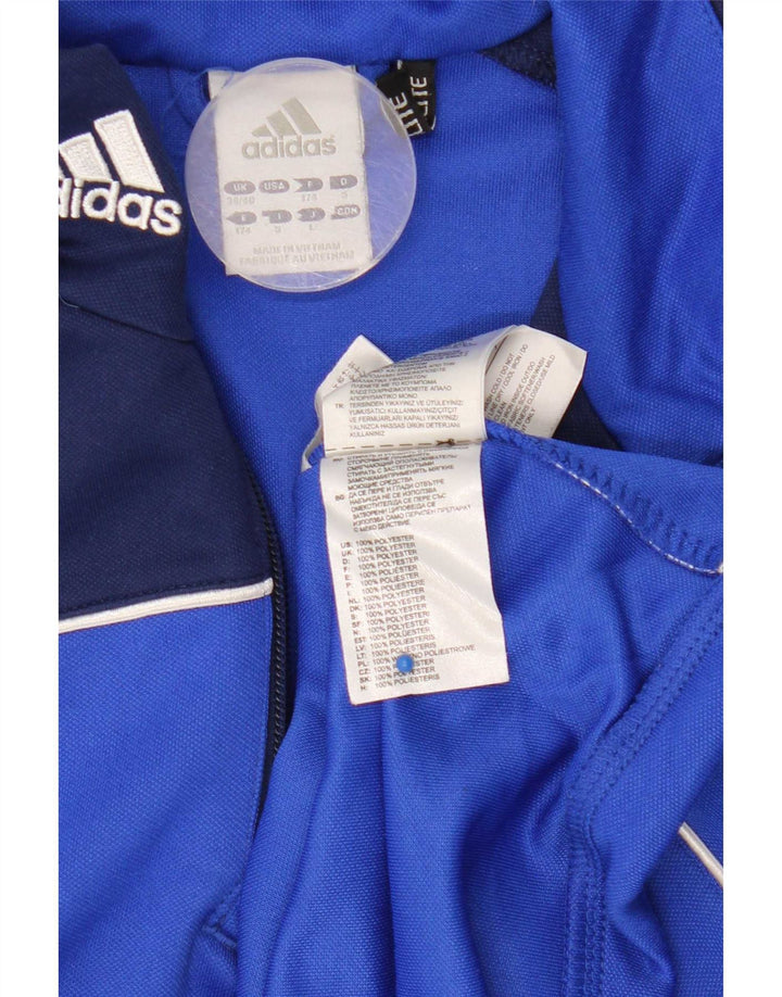 Adidas Herre Climalite Pullover Træningstrøje UK 38/40 Mellemblå