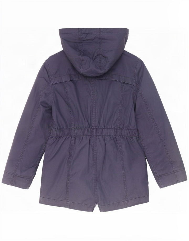 Marks & Spencer piger hættejakke parkajakke 11-12 år marineblå polyester