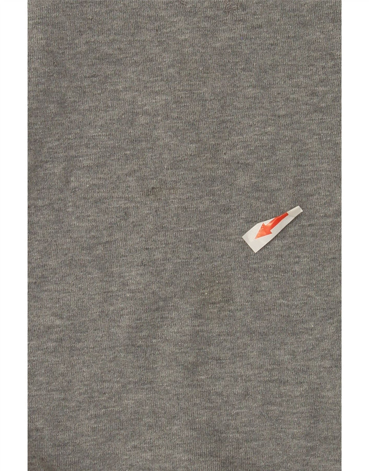 Marks & Spencer Herre sweatshirt Jumper Medium Grey Flecked Bomuld