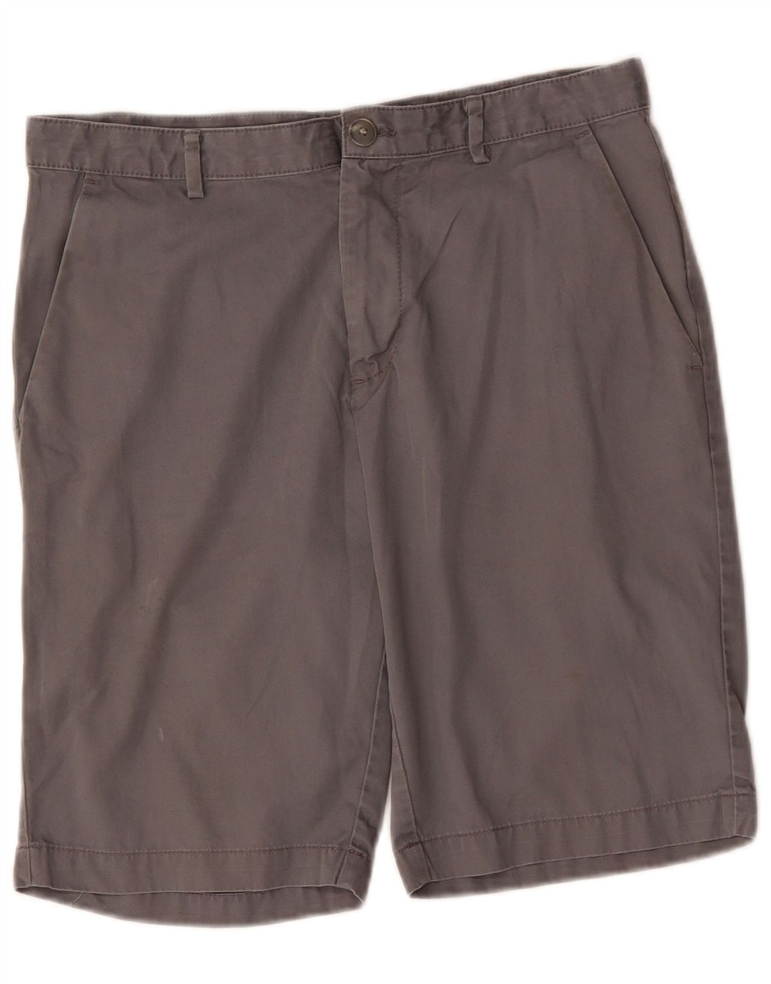 CALVIN KLEIN Herre Chino Shorts W30 Medium Grey Bomuld