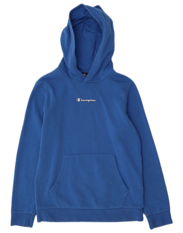 Champion Boys Hoodie Jumper 13-14 år XL Blå
