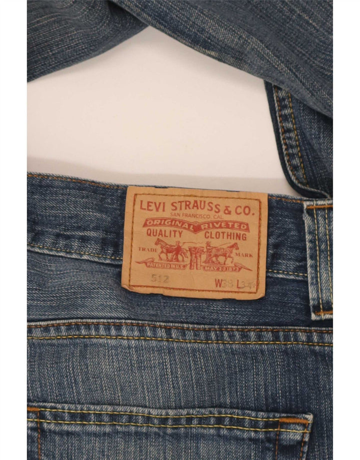 Levi's Herre 512 Bootcut Jeans W38 L29 Blå