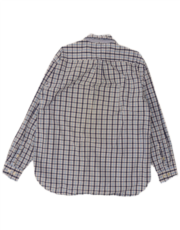 Tommy Hilfiger Herre Regular Fit Shirt Large Blue Gingham