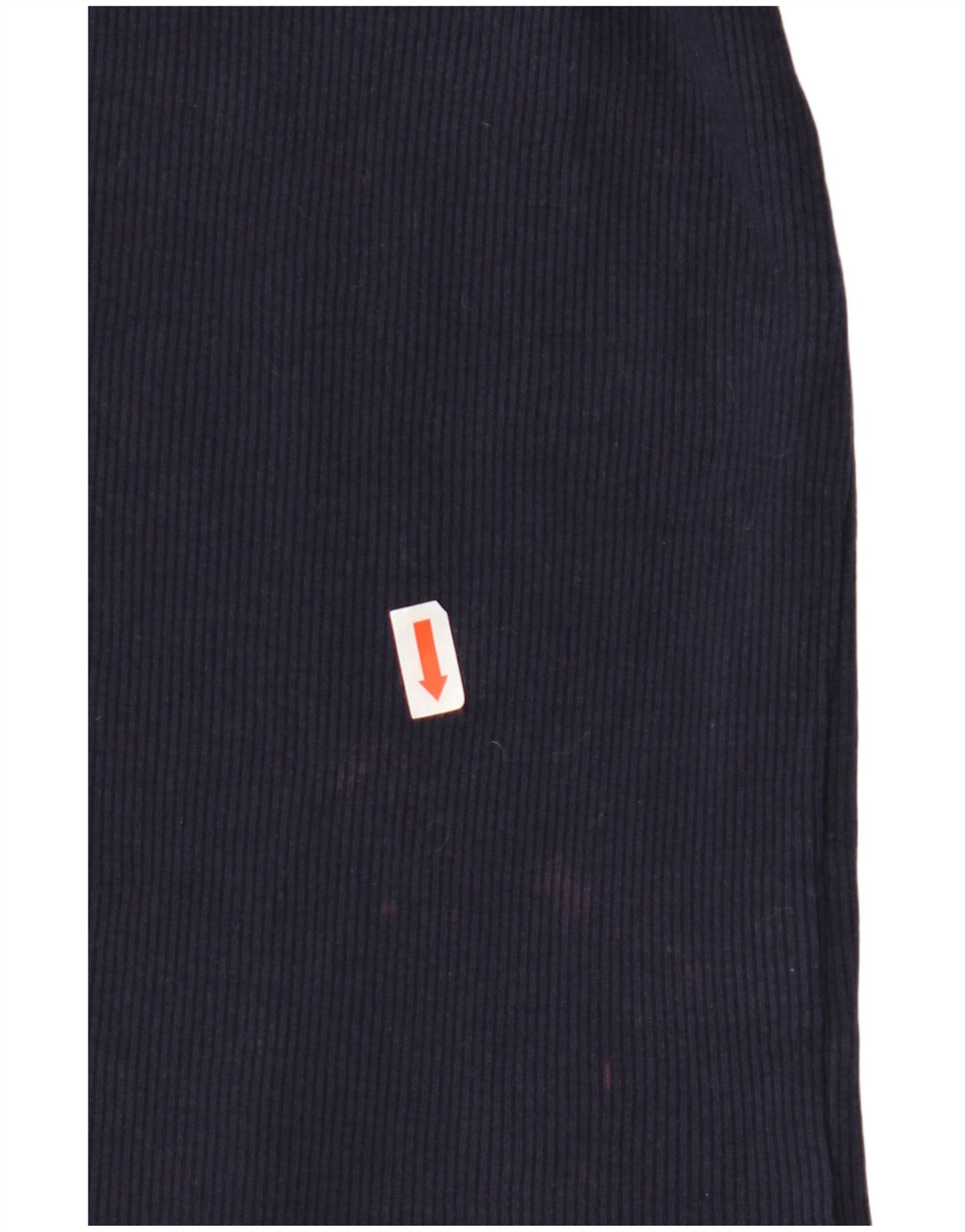 RALPH LAUREN Dame Top 3/4 ærmer UK 18 XL Marineblå Colourblock Bomuld