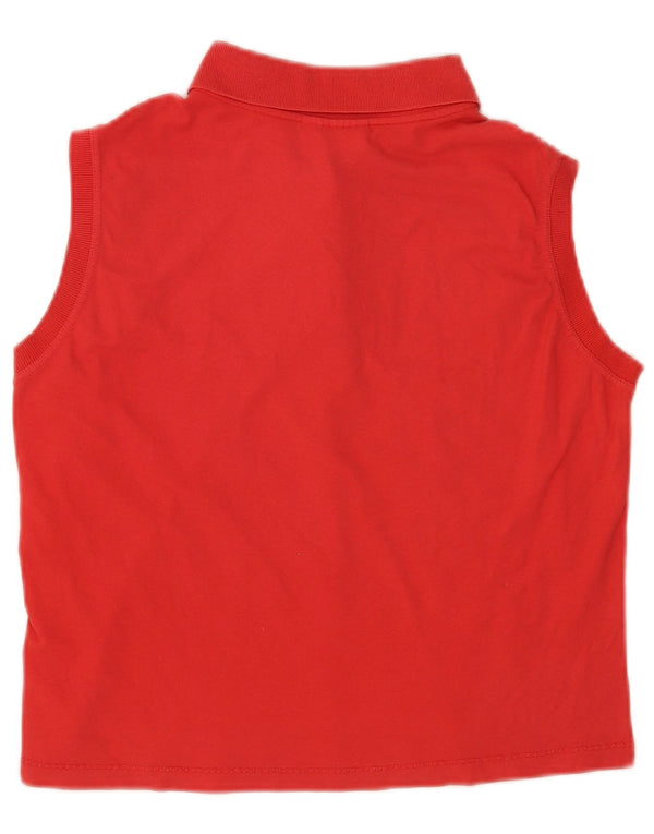 AUSTRALIAN L'ALPINA ærmeløs poloshirt til kvinder IT 52 2XL Rød