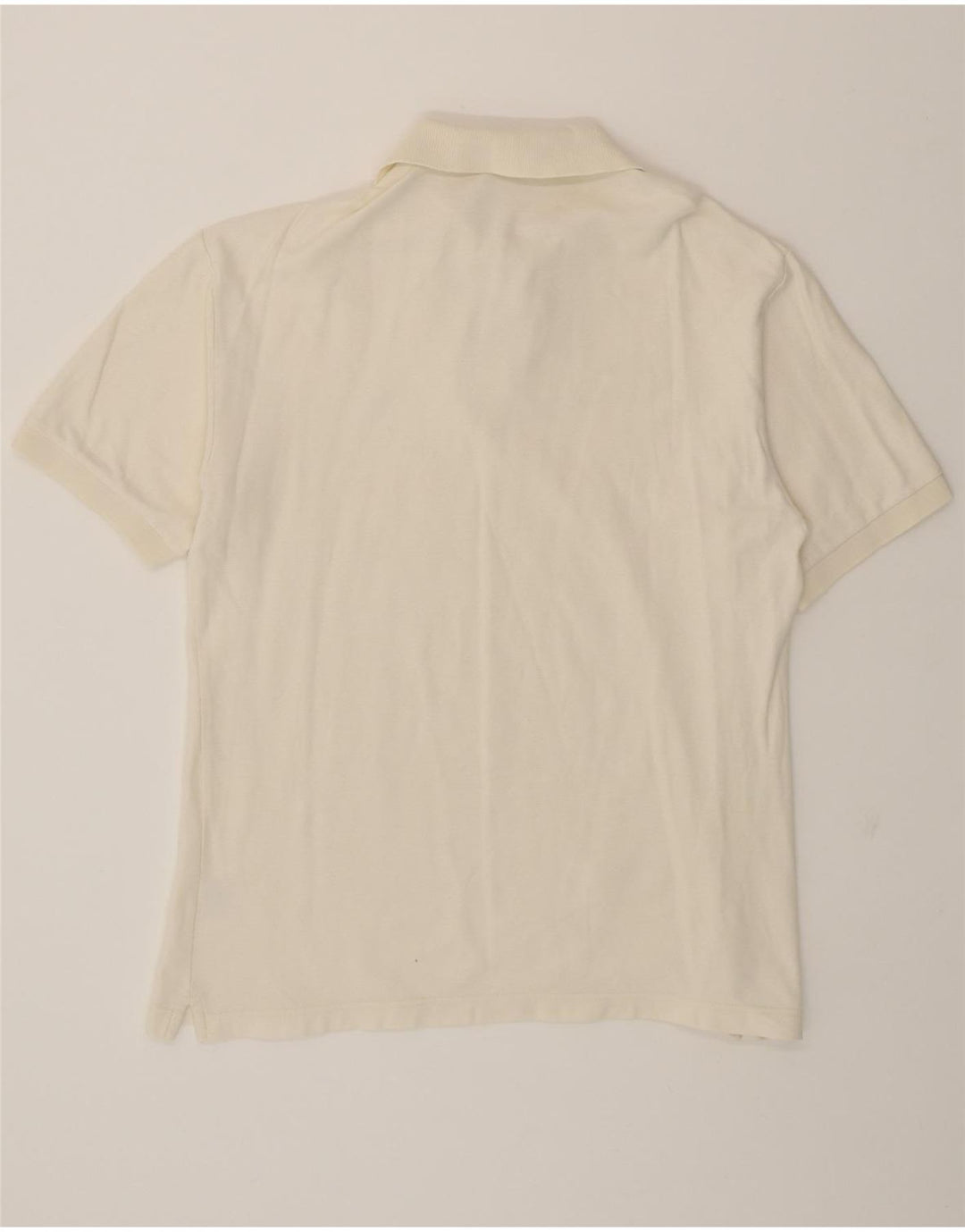 FILA Mens Polo Shirt IT 52 Large Off White Vintage Fila and Second-Hand Fila from Messina Hembry 