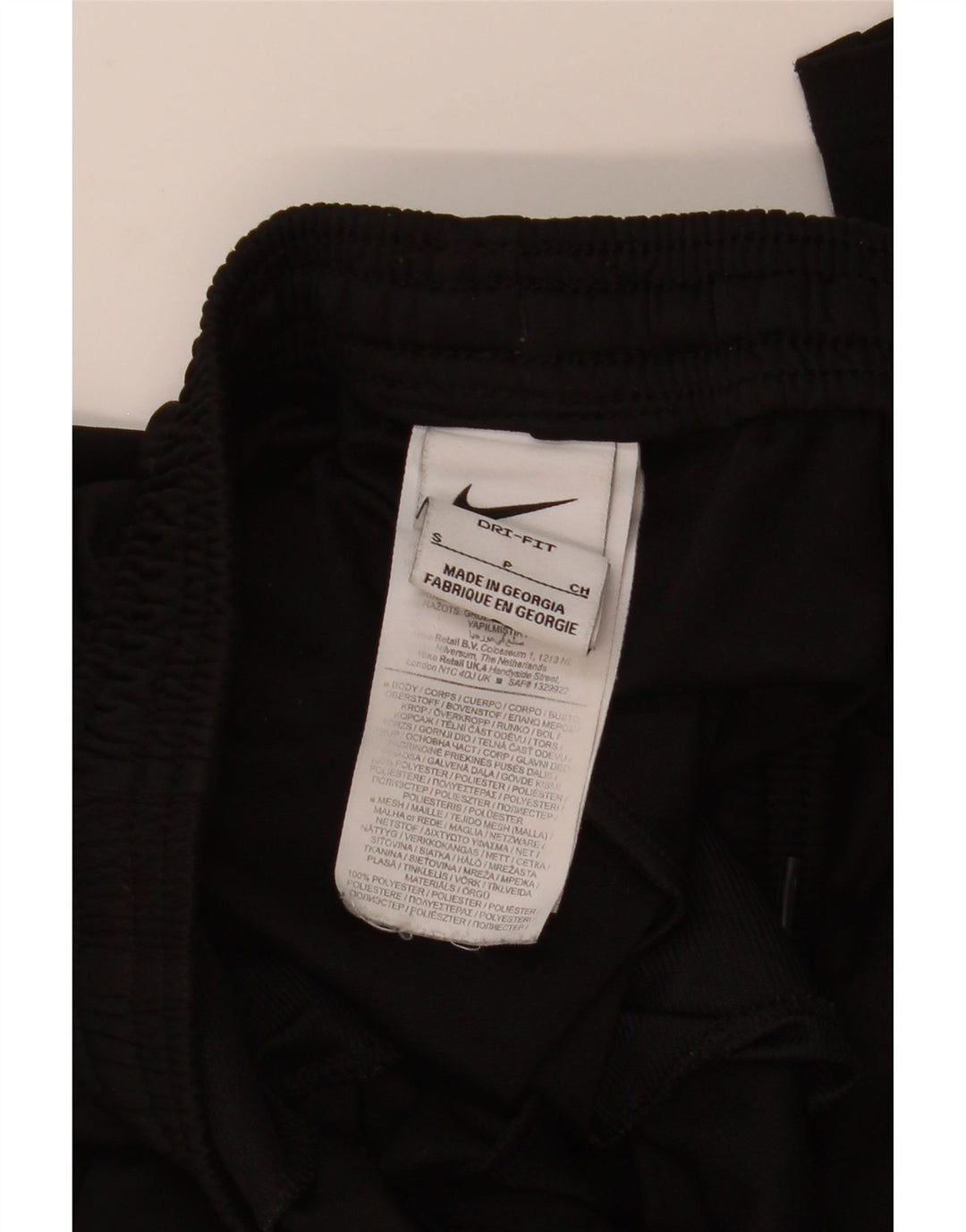 Nike Herre Dri Fit træningsdragt bukser Lille sort polyester