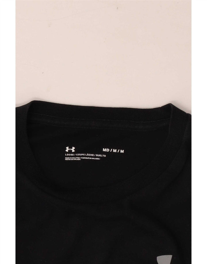 Under Armour Herre grafisk T-shirt Top Medium Sort Sports