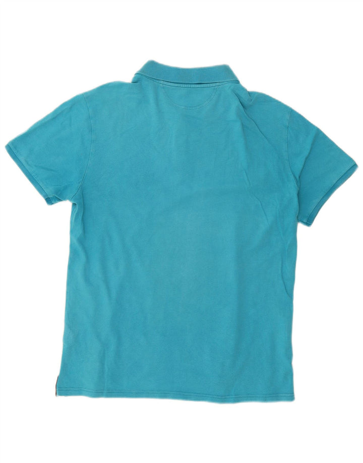 Champion Herre Easy Fit Polo Shirt Stor Blå Bomuld