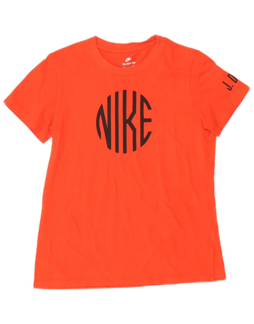 Nike Herre grafisk T-shirt Top Lille Orange Bomuld