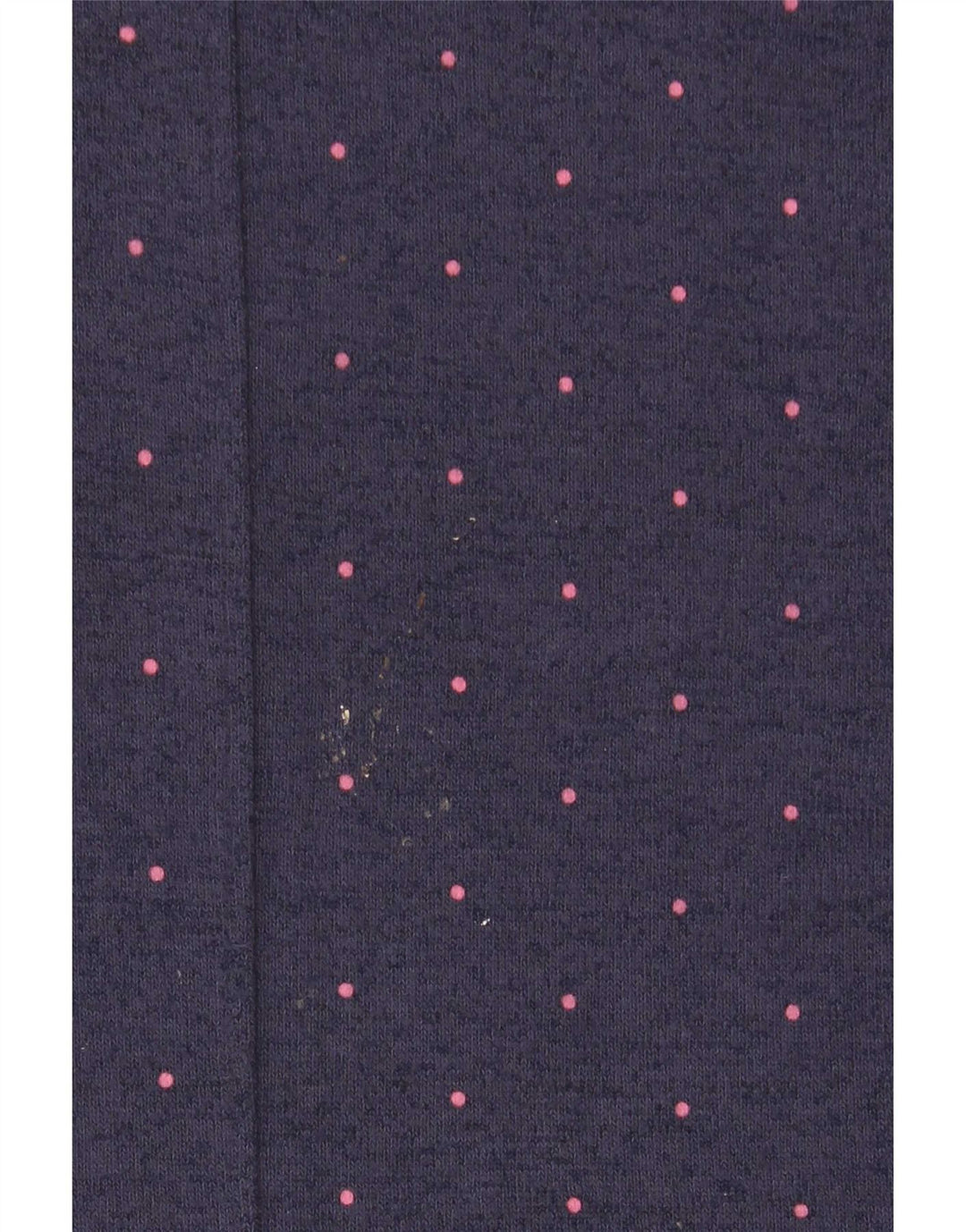 Marks & Spencer Dame Top Langærmet UK 14 Large Navy Blue Spotted