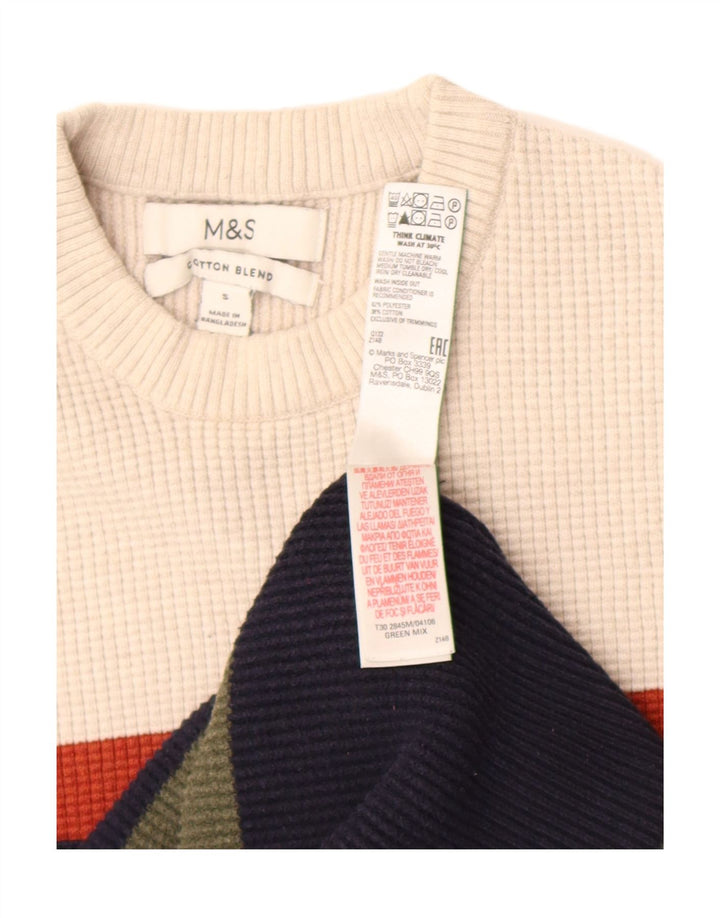 Marks & Spencer Dametrøjetrøje med rund hals DK 10 Lille flerfarvet