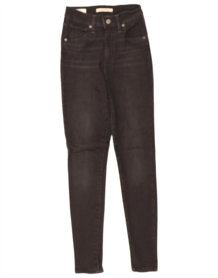 Levi's Super Skinny Jeans til kvinder W25 L28 Grå bomuld
