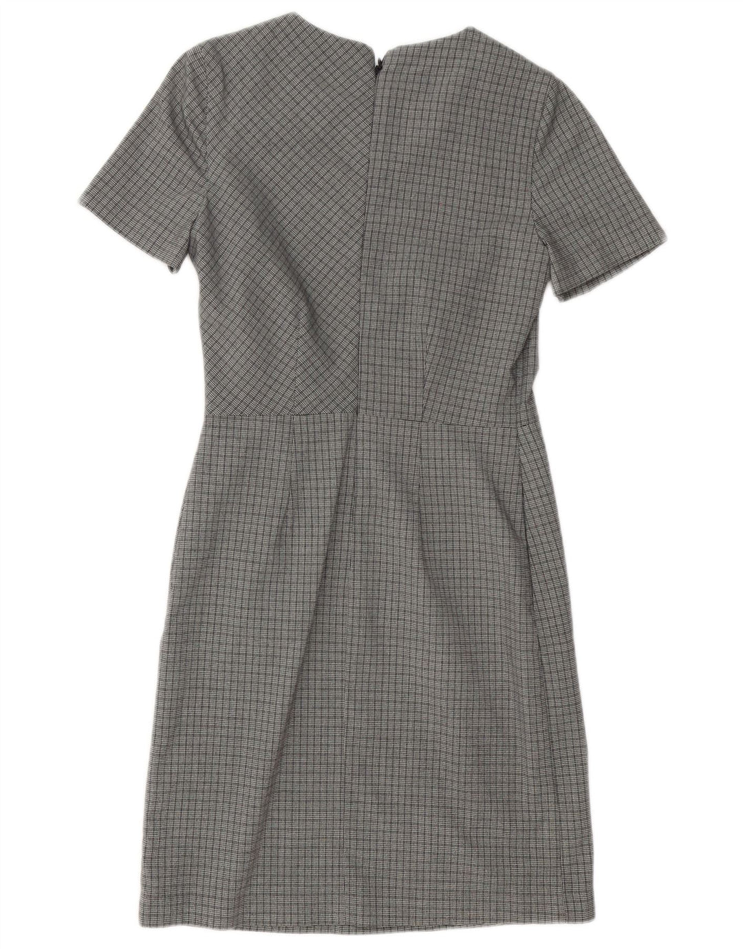 Næste Kvinders Skedekjole UK 6 XS Grå Houndstooth