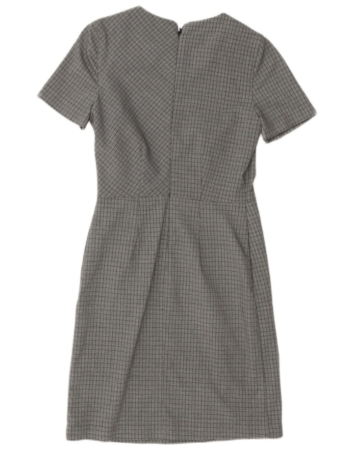Næste Kvinders Skedekjole UK 6 XS Grå Houndstooth