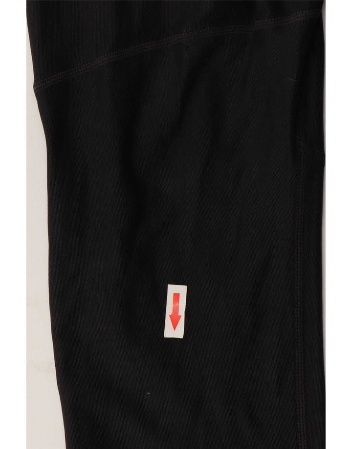 Nike Dame Dri Fit Leggings UK 10 Small Black