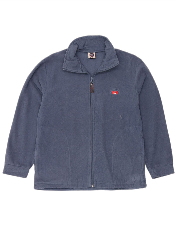CANADA LOGAN Fleecejakke til kvinder UK 18 XL Navyblå polyester