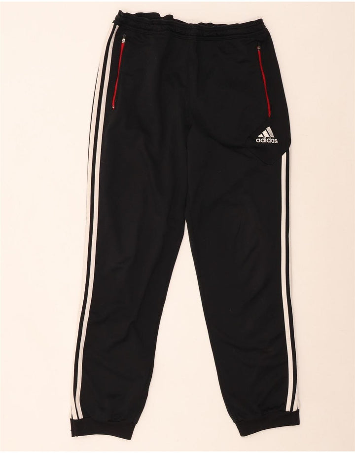 ADIDAS Træningsdragt til mænd Joggers UK 44/46 Large Black Polyester