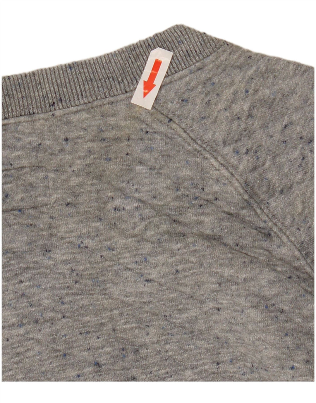 Jack Wills Dame Oversized Sweatshirt Jumper UK 8 Lille Grå Bomuld