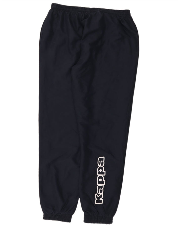 Kappa Herre grafisk træningsdragt Bukser Joggers 2XL Navy Blue Polyester