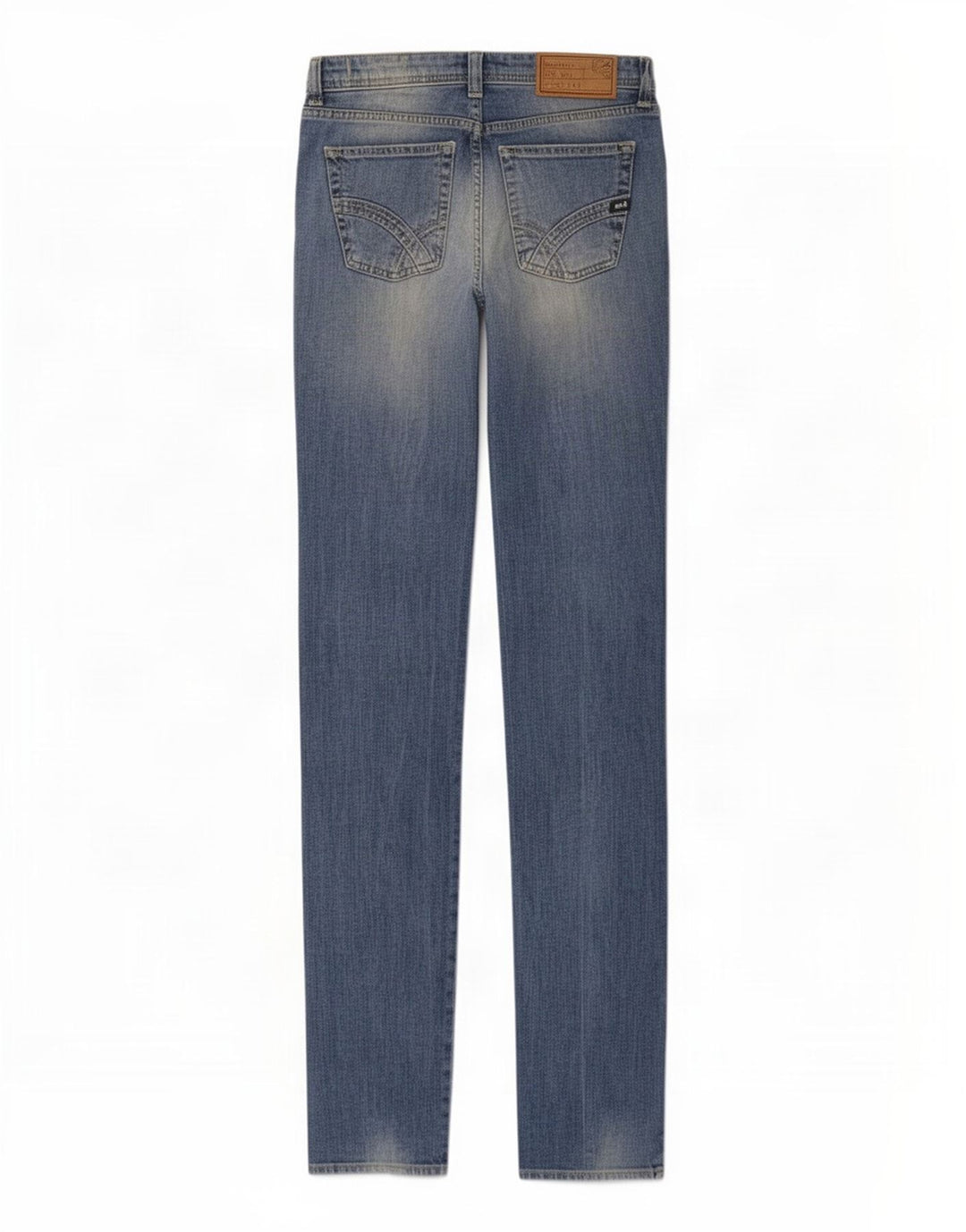 Gas Dame Slim Jeans W29 L34 Blå Bomuld