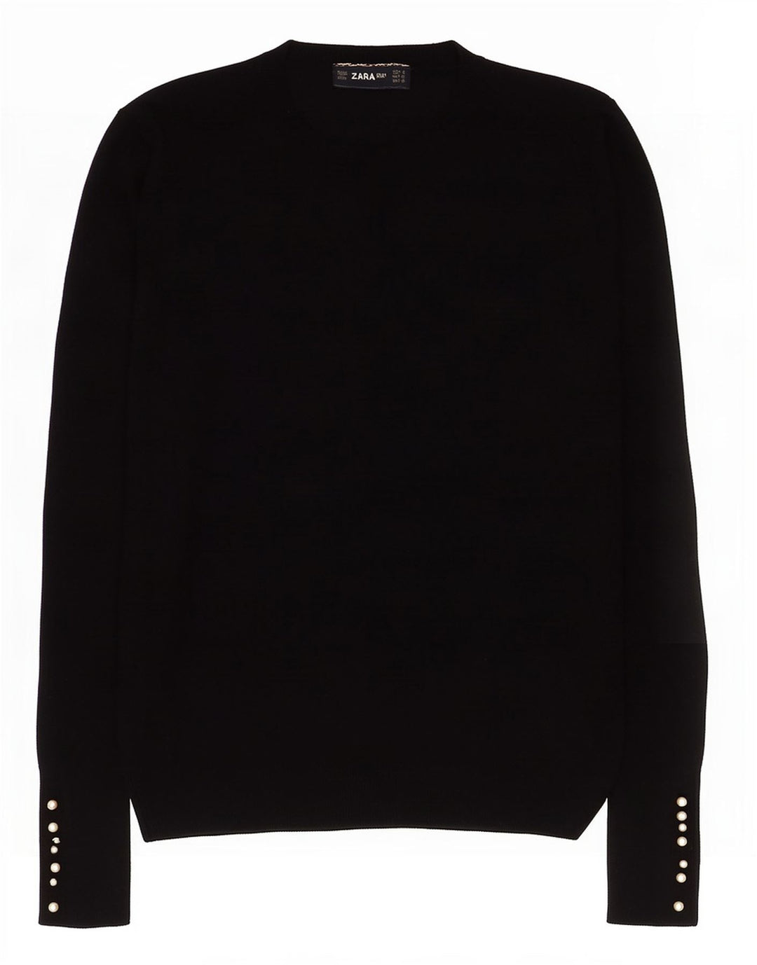 Zara Dame Jumper Sweater UK 12 Medium Sort