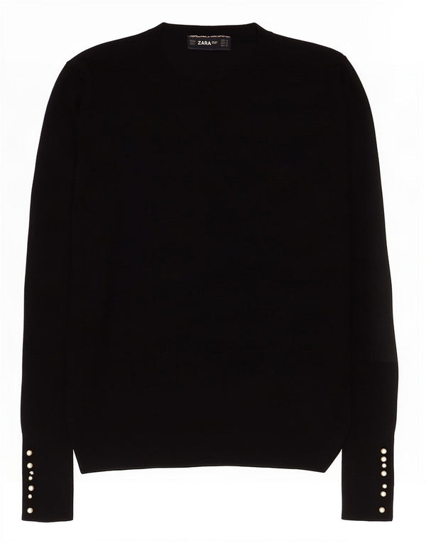 Zara Dame Jumper Sweater UK 12 Medium Sort