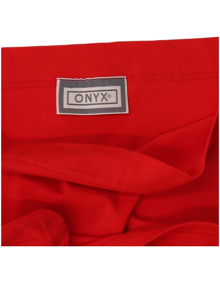 Onyx Pencil Nederdel til kvinder W30 Medium Rød