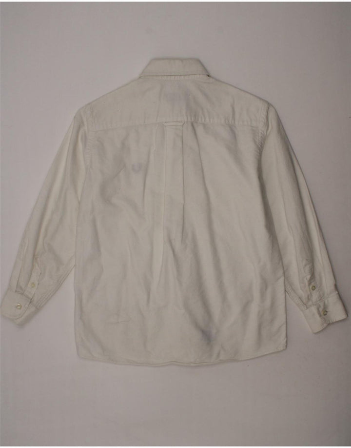FRED PERRY Boys Shirt 7-8 Years White Cotton Vintage Fred Perry and Second-Hand Fred Perry from Messina Hembry 