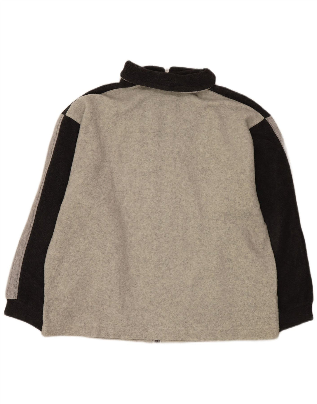 Greenstone Park Herre strik fleecejakke UK 44 2XL Grå Colourblock