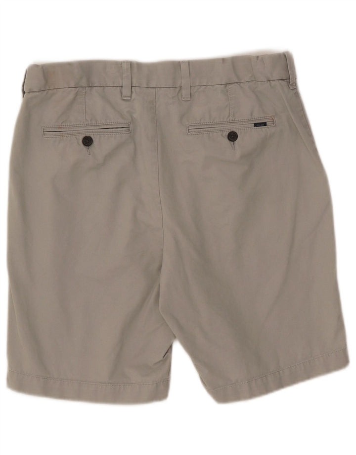 Marks & Spencer Chino Shorts til mænd W34 Large Grå Bomuld