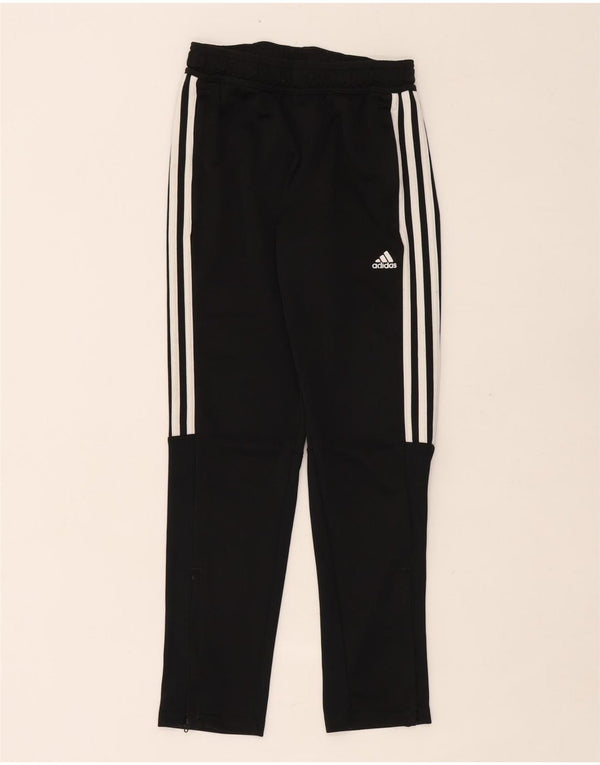 Adidas Boys Aeroready Tracksuit Bukser 11-12 år Sort Polyester