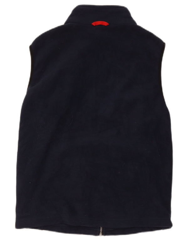 Nautica Boys Liner Fleece Gilet 12-13 År Large Navy Blue Polyester