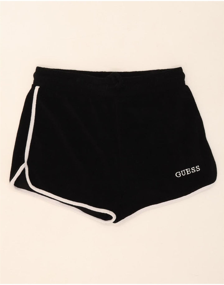 Guess Sportsshorts til kvinder UK 14 Large Black Bomuld