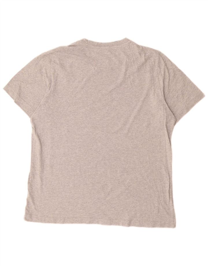 Adidas Herre grafisk T-shirt top mellemgrå