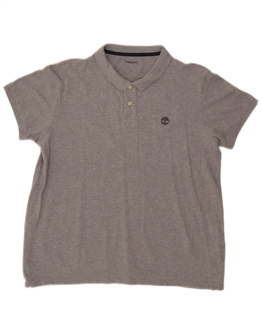 Timberland herre poloshirt XL grå bomuld