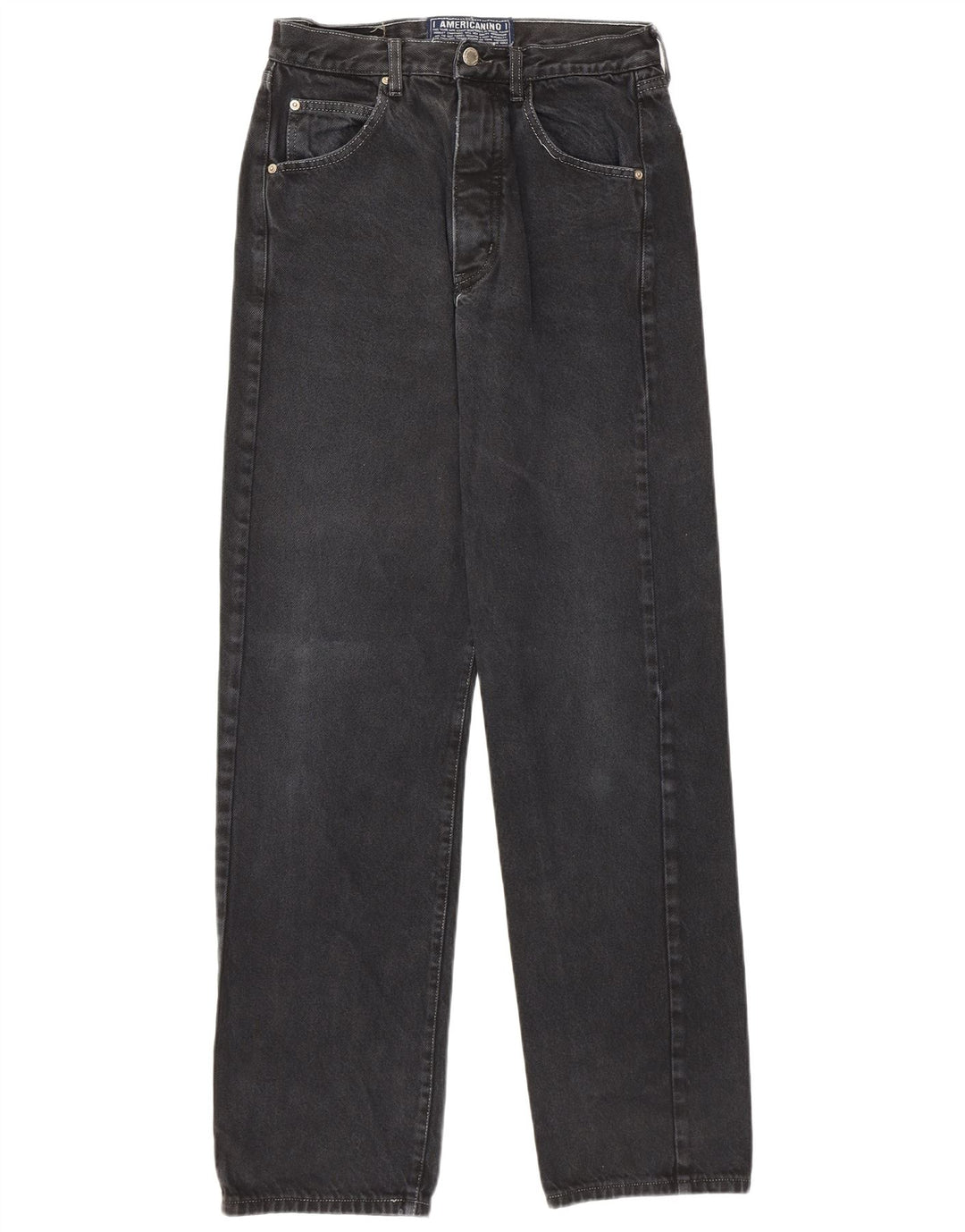 Americanino Straight Jeans til mænd W31 L32 Grå bomuld