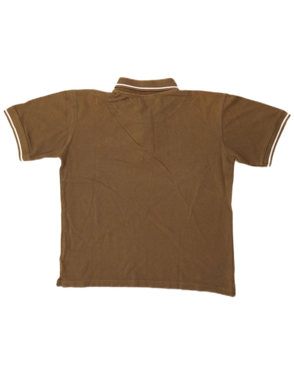 Kappa herre poloshirt Medium Khaki Bomuld