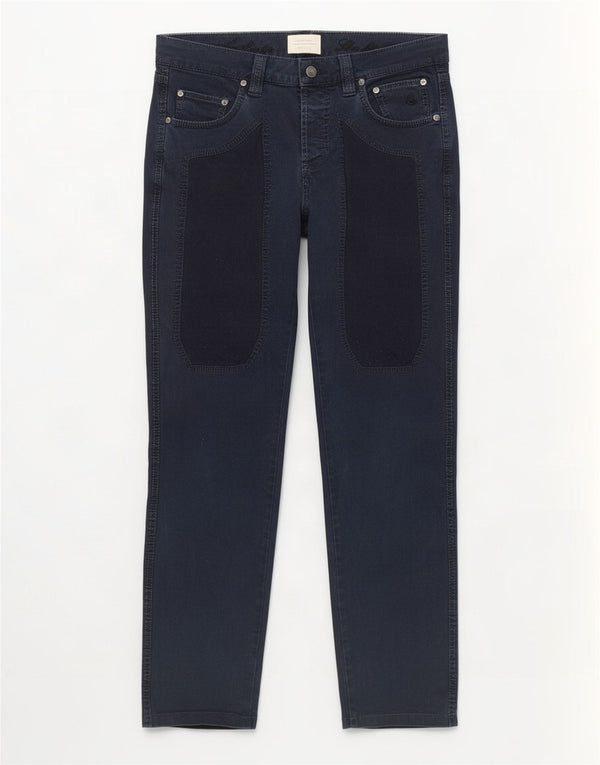 Jeckerson Straight Jeans til mænd W31 L30 Marineblå bomuld