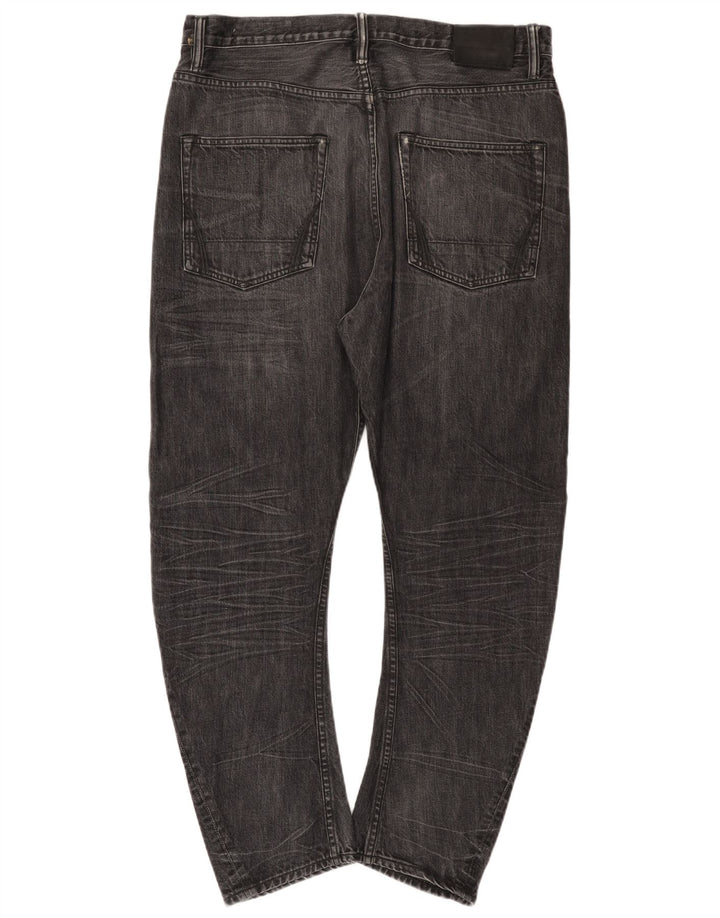 All Saints Herre Slim Jeans W34 L27 Sort Bomuld