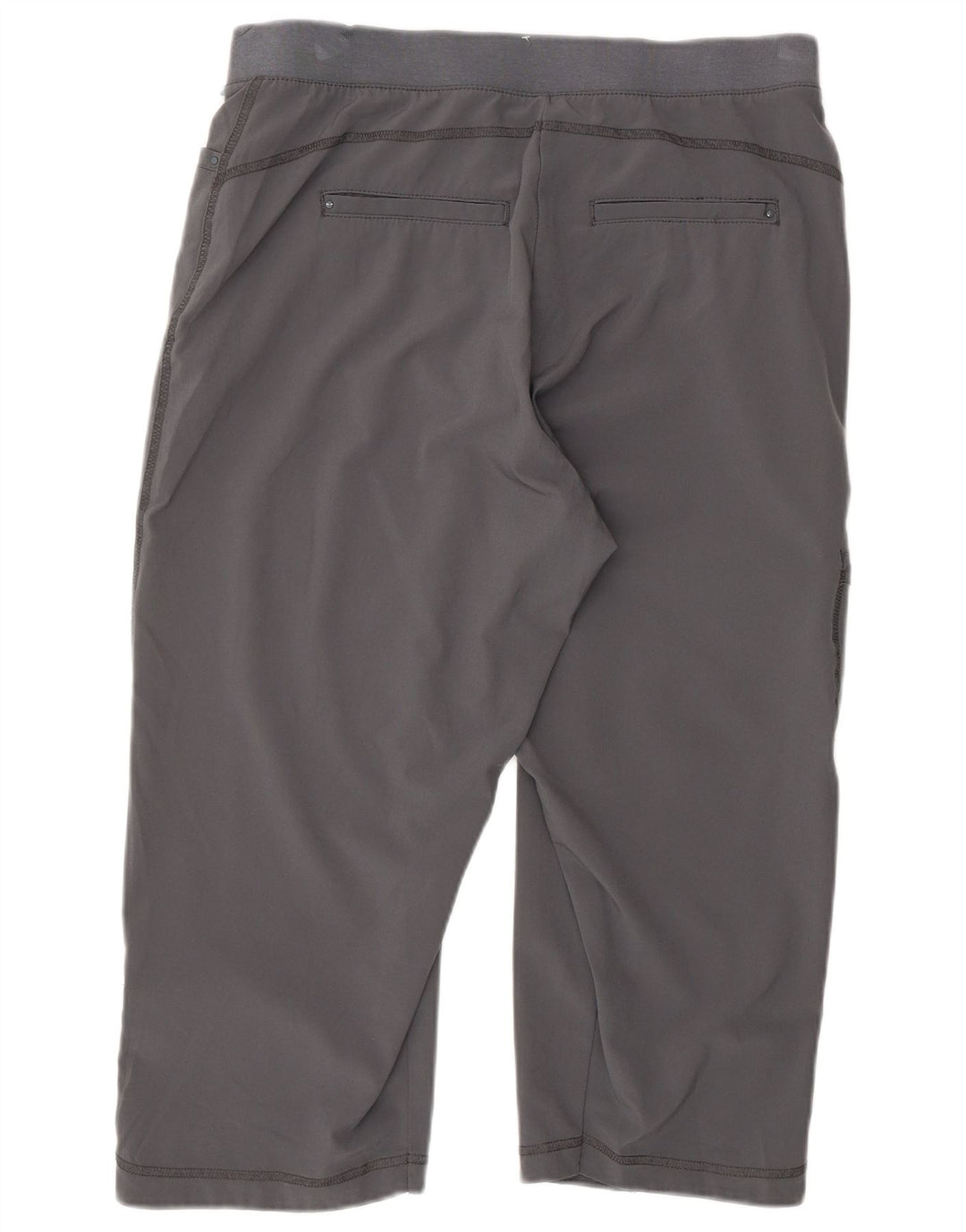 LEE Capri-bukser med afslappet pasform til kvinder US 8 Medium W30 L20 Grå polyester