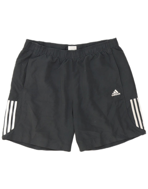 Adidas Herre Climalite Sport Shorts XL Grå Polyester