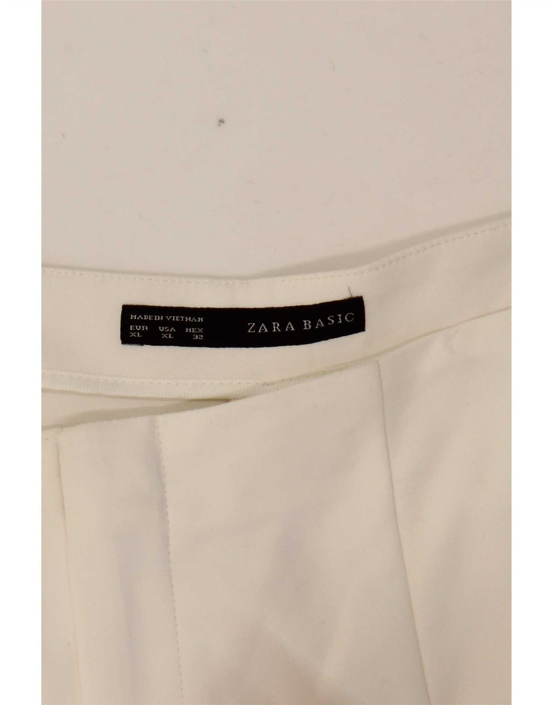 Zara Dame Bootcut Casual Bukser XL W32 L32 Hvid