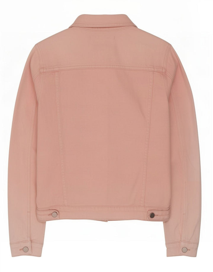 French Connection Dame denimjakke UK 8 Small Pink Bomuld