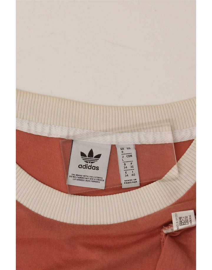 Adidas Dame T-Shirt Top UK 8 Small Pink