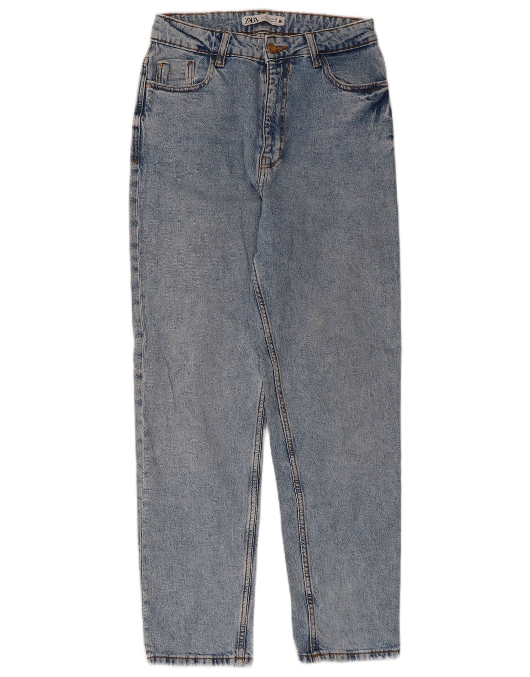 Zara Womens Tapered Jeans EU 38 Small W28 L27 Blue