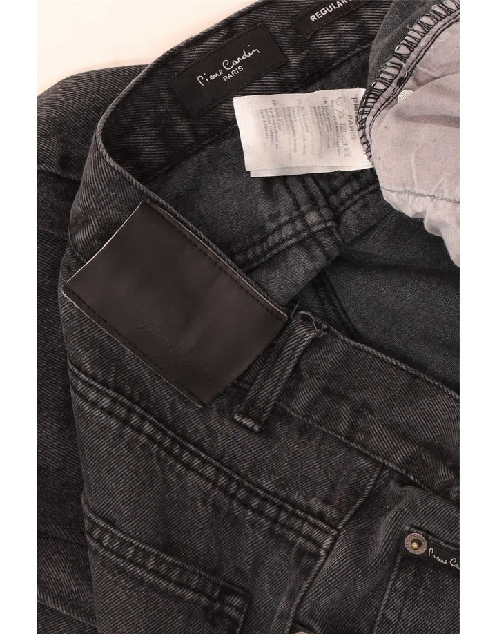 Pierre Cardin Herre Regular Fit Straight Jeans W38 L32 Grå