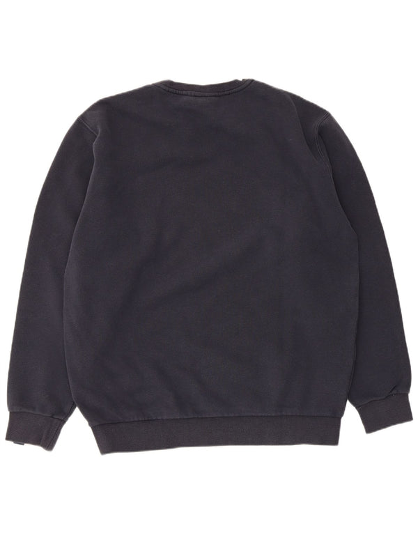 Ellesse Herre Sweatshirt Jumper Large Marineblå Bomuld