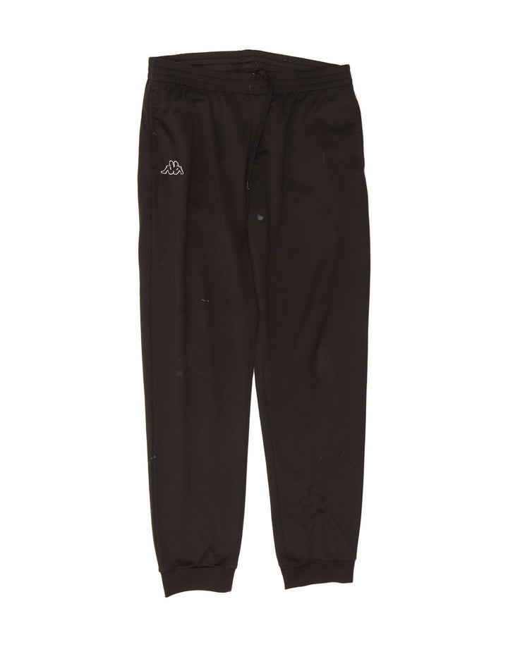 KAPPA Mens Tracksuit Trousers Joggers Large  Black Polyester Vintage Kappa and Second-Hand Kappa from Messina Hembry 