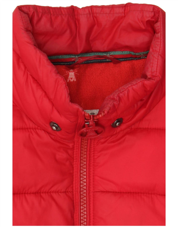 Barbour Herre polstret jakke UK 8 Lille rød polyamid